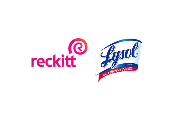 Reckitt lysol feature logo