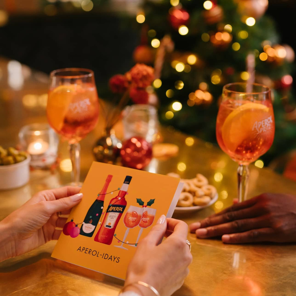 Aperol Spritz UK’s ‘Merry Spritzmas Cards’