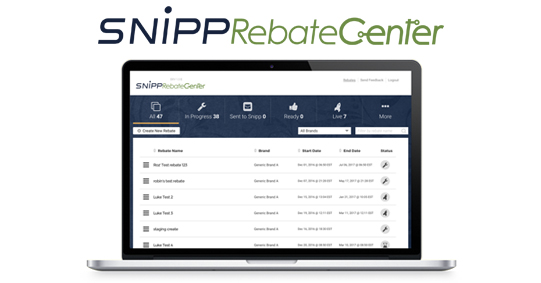 Snipp Revolutionizes Rebates with One-of-a-Kind RebateCenter 