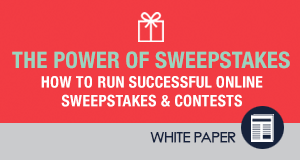 The Power of Sweepstakes